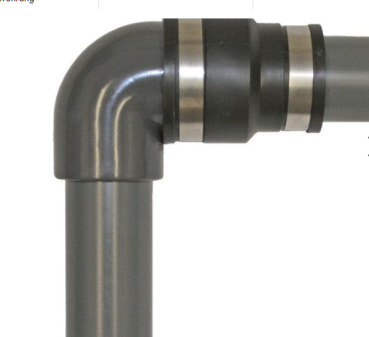 Preview: Flexible PVC-Manschette reduziert in verschiedenen Größen Preview: Flexible PVC-Manschette reduziert in verschiedenen Größen