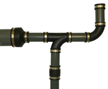 Preview: Flexible PVC-Manschette reduziert in verschiedenen Größen Preview: Flexible PVC-Manschette reduziert in verschiedenen Größen