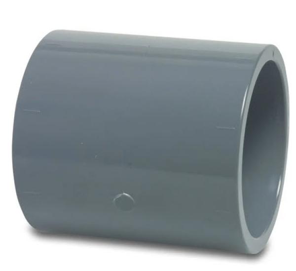 PVC-U Muffe beidseitige Klebemuffe