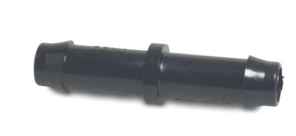 Schlauchverbinder PA (Nylon) 2x Schlauchtülle 10 bar schwarz