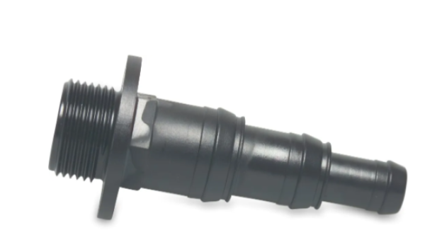 Schlauchtülle PP mit Außengewinde x Stufenschlauchtülle 6 bar Schwarz