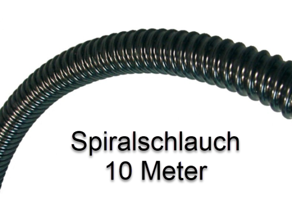 Spiralschlauch 10 Meter für obererdigen Einbau