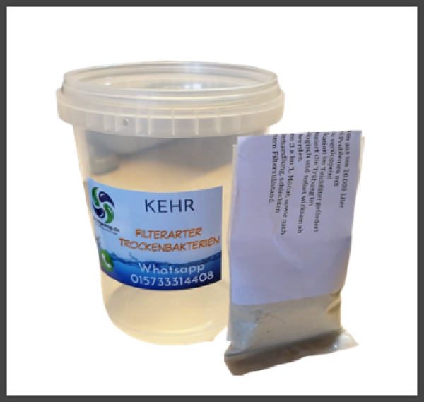 50 Gram Filterstarter Trockenbakterien