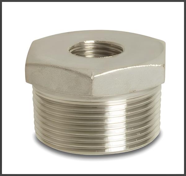 Edelstahl 316 Reduzierstück Außengewinde x Innengewinde 16 bar