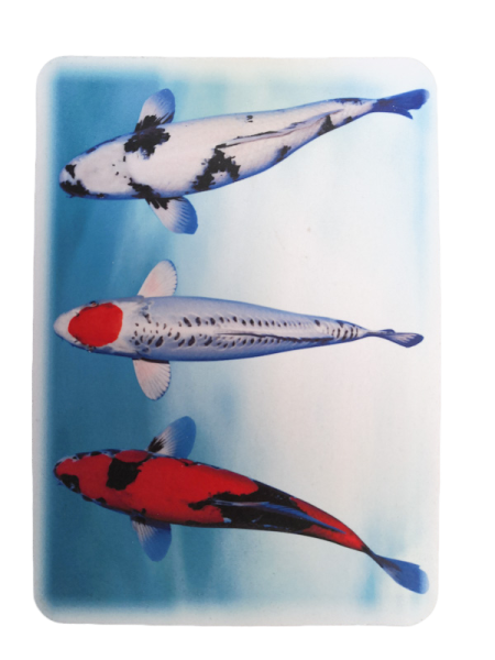 Mousepad mit Koidekoration