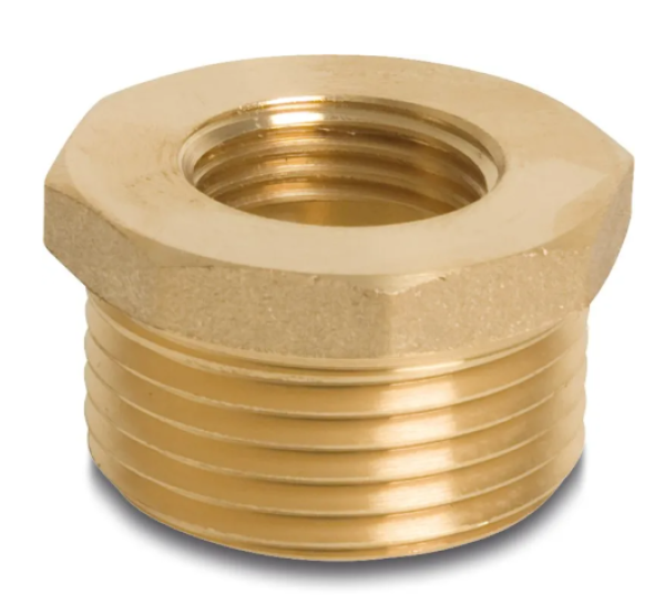 MESSING - FITTINGE Reduzierstück Anschlüsse: Außengewinde x Innengewinde